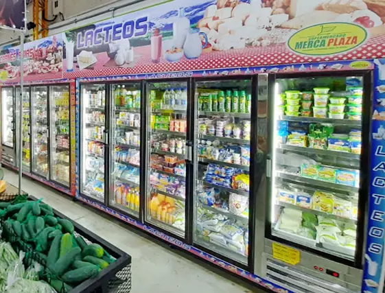 Vitrinas para supermercados y Minimercados