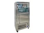 Vitrina vertical mixta